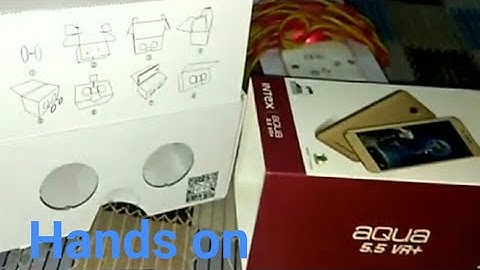 Intex aqua 5.5 VR Plus lus Hands on. Short view. Unboxing. Budget VoLTE phone.