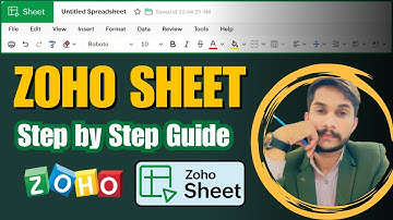 📊 Zoho Sheet Tutorial in Hindi | Free Spreadsheet Like Excel | Step by Step Guide 📈