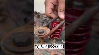Fast Valve Locking Technique You Need to Know #automobile #car #mechanic #diy #mechaniclife#diy#