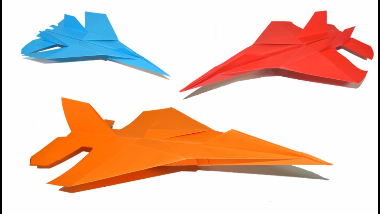 Cómo hacer aviones de papel que vuele mucho