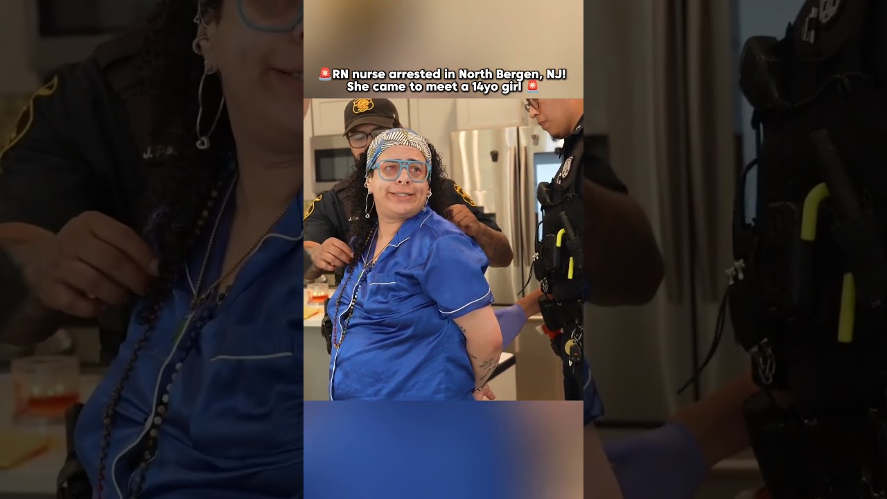 Female nurse arrested for trying to meet a 14yo girl 🚨
