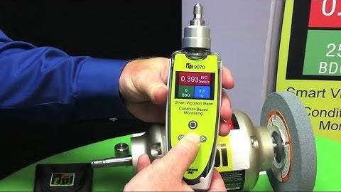 TPI 9070 Smart Vibration Meter: Overview