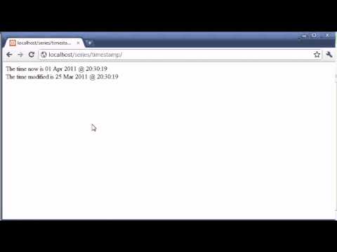 Beginner PHP Tutorial   59   Modifying timestamps