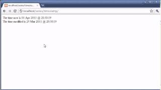 Beginner PHP Tutorial   59   Modifying timestamps