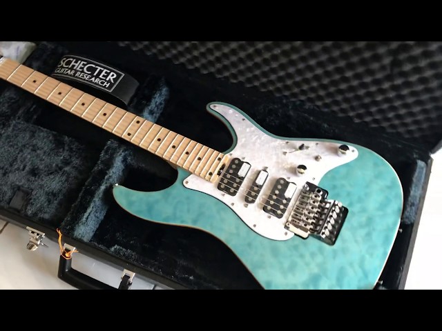 SCHECTER SD-2-24 AS アクアブルー