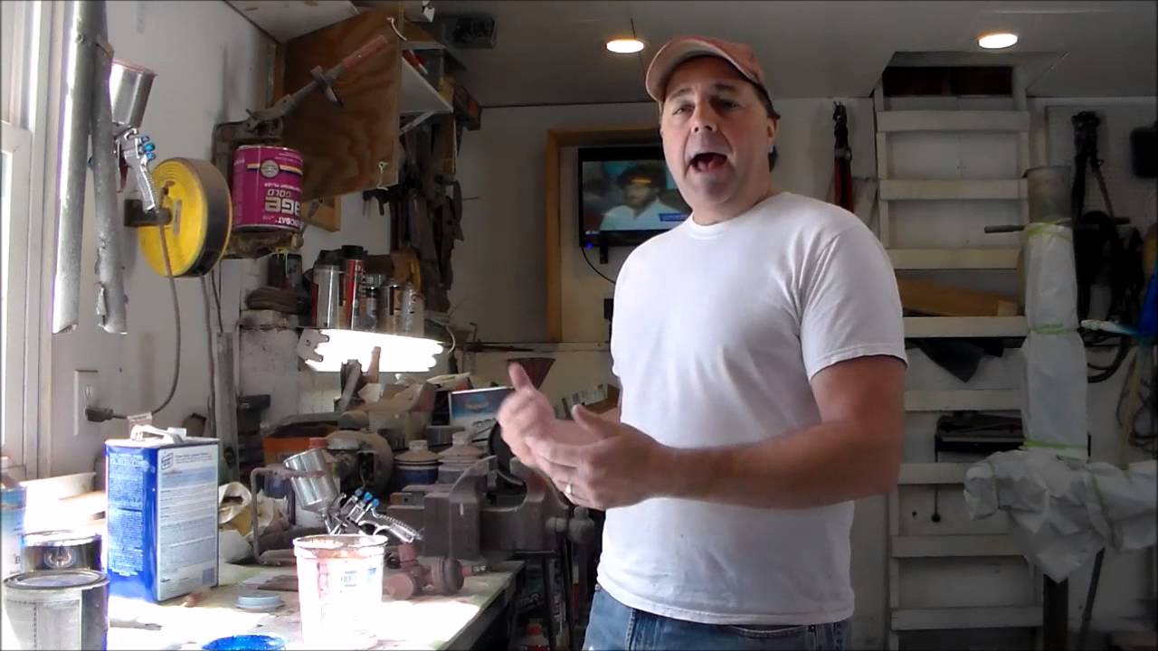 House Of Kolor Oriental Blue Kandy & Metal Flake How To By Vtwinstov8s