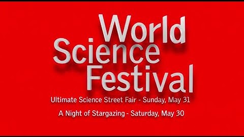 2015 World Science Festival: Outdoor Events