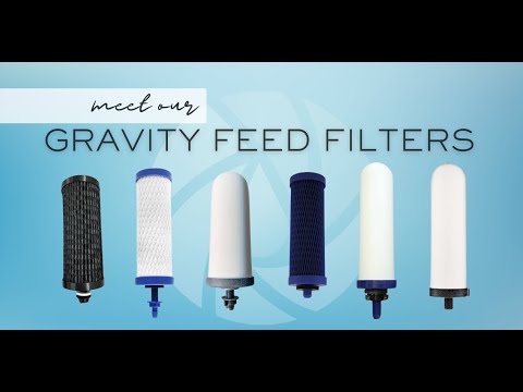 Guide to Greenfield Water’s Gravity Feed Water Filters: Cleaner, Safer Water for Every Need