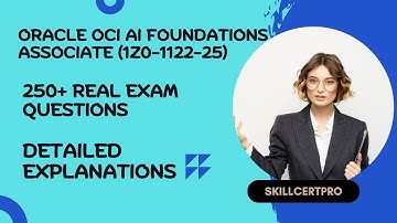 Oracle OCI AI Foundations Associate (1Z0-1122-25) Exam Questions 2025