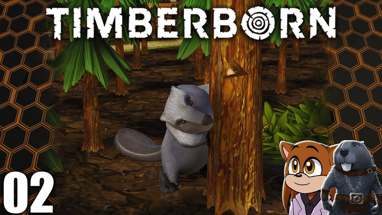 Timberborn Oasis — захват карты