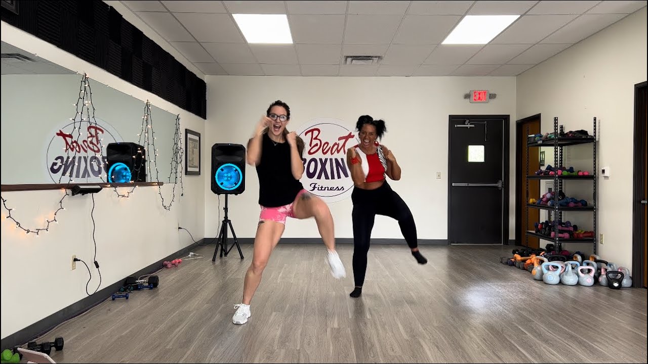 Outta Your Mind..FITNESS ROUTINE!! 🤍🔥 *Beat Boxing Fitness app is now