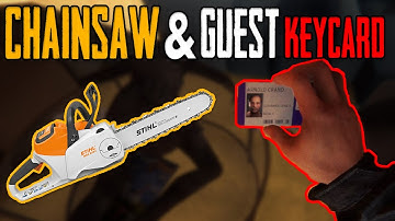 Sons Of The Forest - How to Find CHAINSAW and GUEST KEYCARD