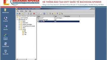 70 640 Tạo OU Và Ủy Quyền Quản Trị Cho OU