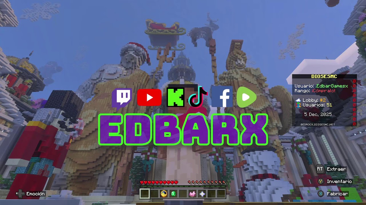 🎮 [Esp] Minecraft Java , Mi Primer Millon , Mac mini M4, En Vivo EdbarX ...