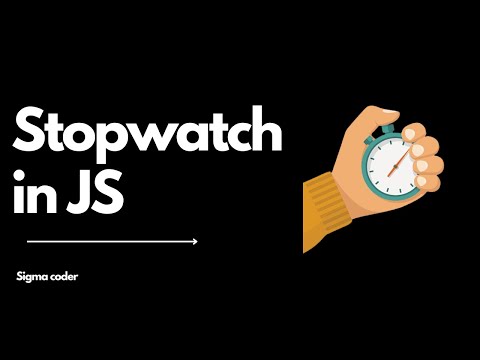 Easy JavaScript Tutorial: Make Your Own Stopwatch