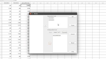 T Test in SPSS or PSPP (Observation of Means) - Part 1