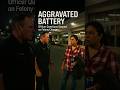 Bodycam: Officer Confronts Suspect Over Aggravated Battery