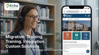 Koha solutions make your library smart and digital. Use AI in koha and experience the future