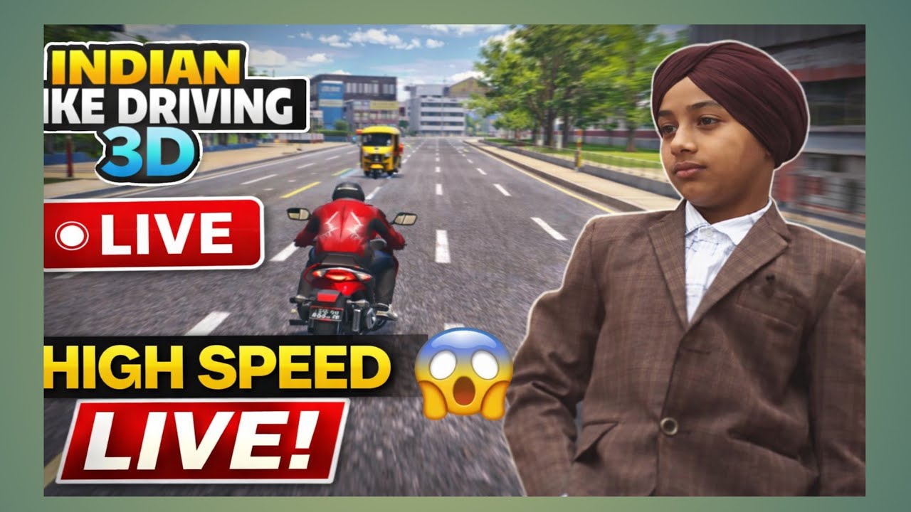 Indian Bike Driving 3D LIVE 😱 | High Speed Bike Ride | Real Indian Roads