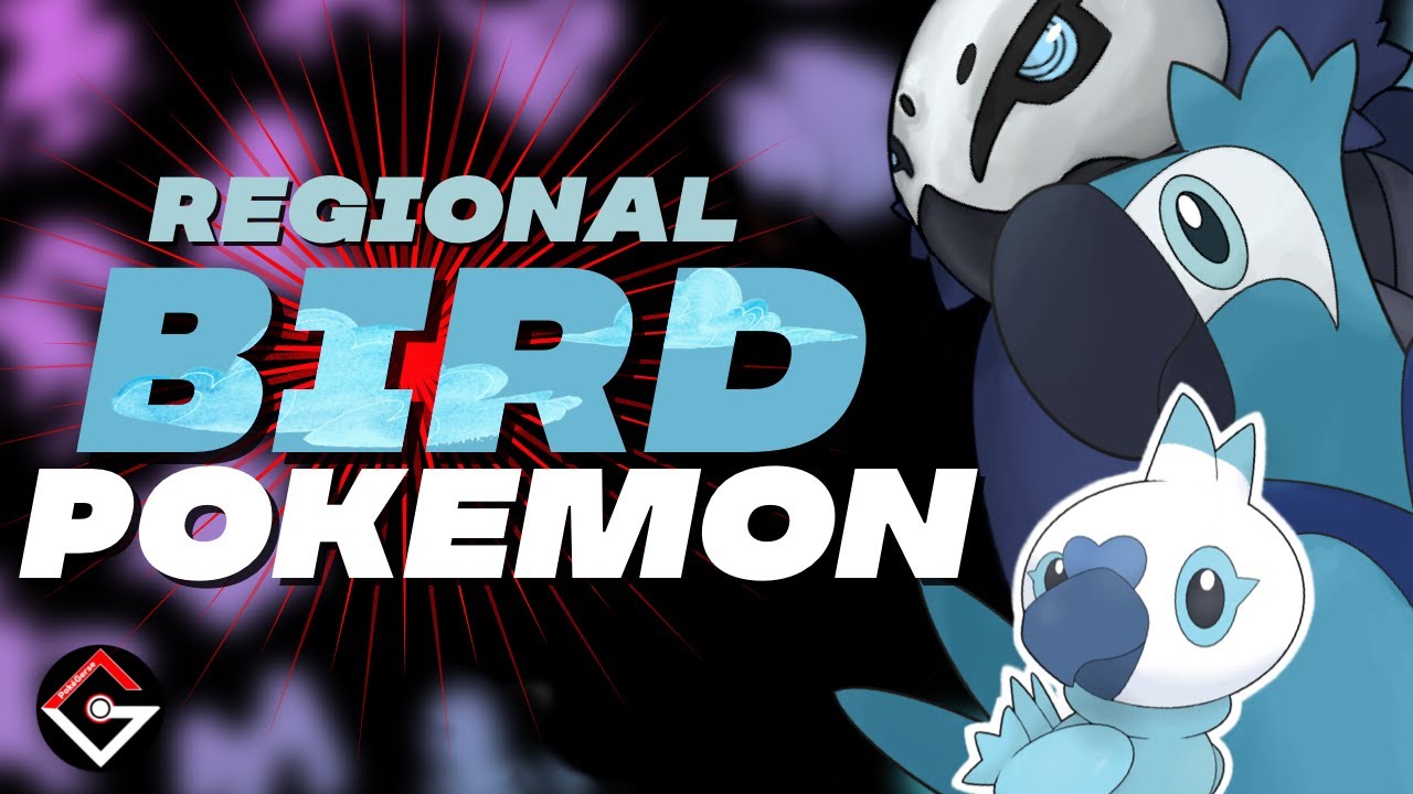 Creating new Pokémon "Regional Bird"! NEW REGION! - Pokegerse - CINEMAR ...