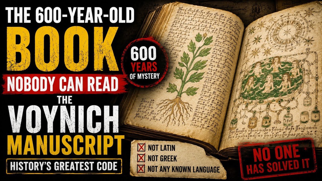 600 Years Later, Nobody Can Read This Book | The Voynich Manuscript