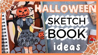 5 Ways to Fill Your Sketchbook - Halloween Edition! 🎃 by Megan Weller 58,976 views 1 year ago 10 minutes, 17 seconds