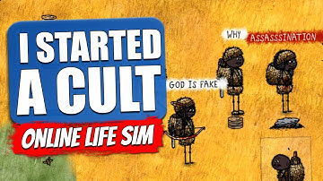 I started a cult in this online life sim (and it went very wrong) - One Hour One Life (FUNNY)