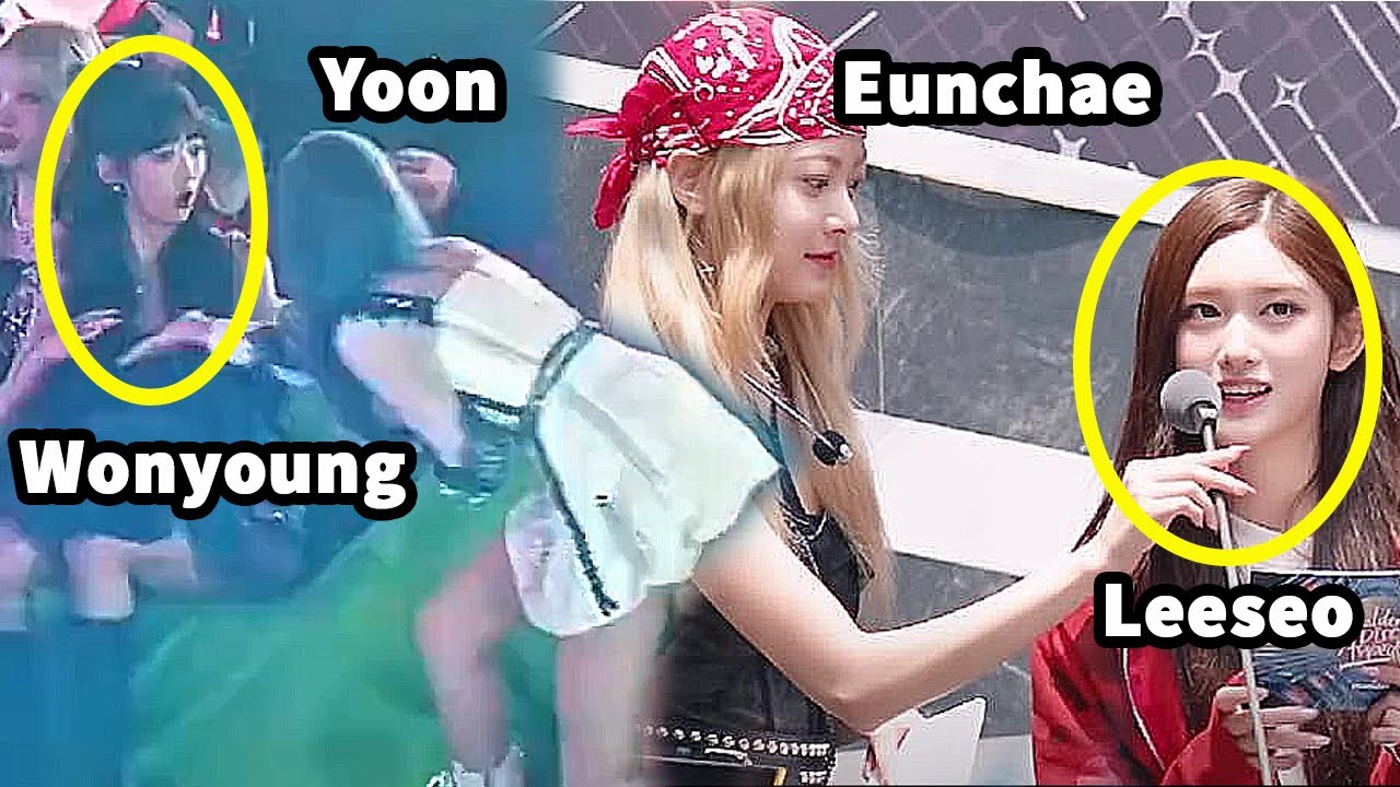 Девушки-айдолы Kpop заботятся о других группах