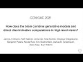 CCN 2021: How does the brain combine generative models and direct discriminative computations in...