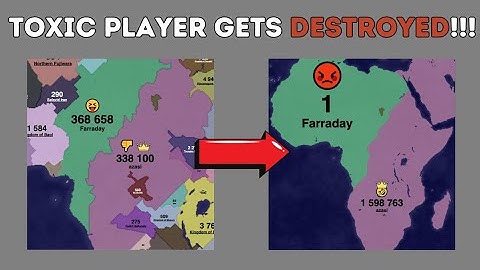 Toxic player gets DESTROYED in One-vs-one | Territorial IO