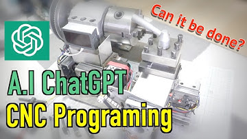 ChatGTP CNC Programing. This will be the norm in a few years!