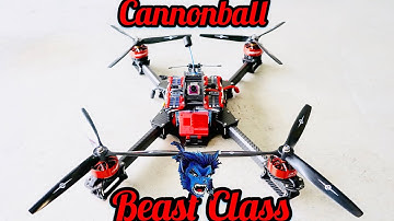 Cannonball: X-Class Beast Class Spectator Racing Drone