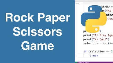 Rock Paper Scissors Game | Python Example