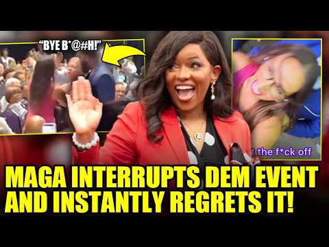MAGA Celebs Get THROWN OUT Of Democrat S Event After Racist Stunt