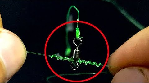 Buộc Thẻo Câu Biển , Buộc Dây Câu Cá Biển , Thẻo 2 Tầng ,Buộc Thẻo 2 Móc Câu , Câu Cá Biển /FISHING