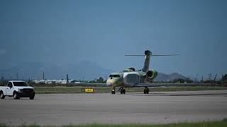 EC-37B Compass Call visits Davis-Monthan  Air Force Base