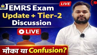 EMRS exam result Latest Update LIVE 🔴 | Tier-2 Strategy & Cutoff Talk | EMRS Aspirants