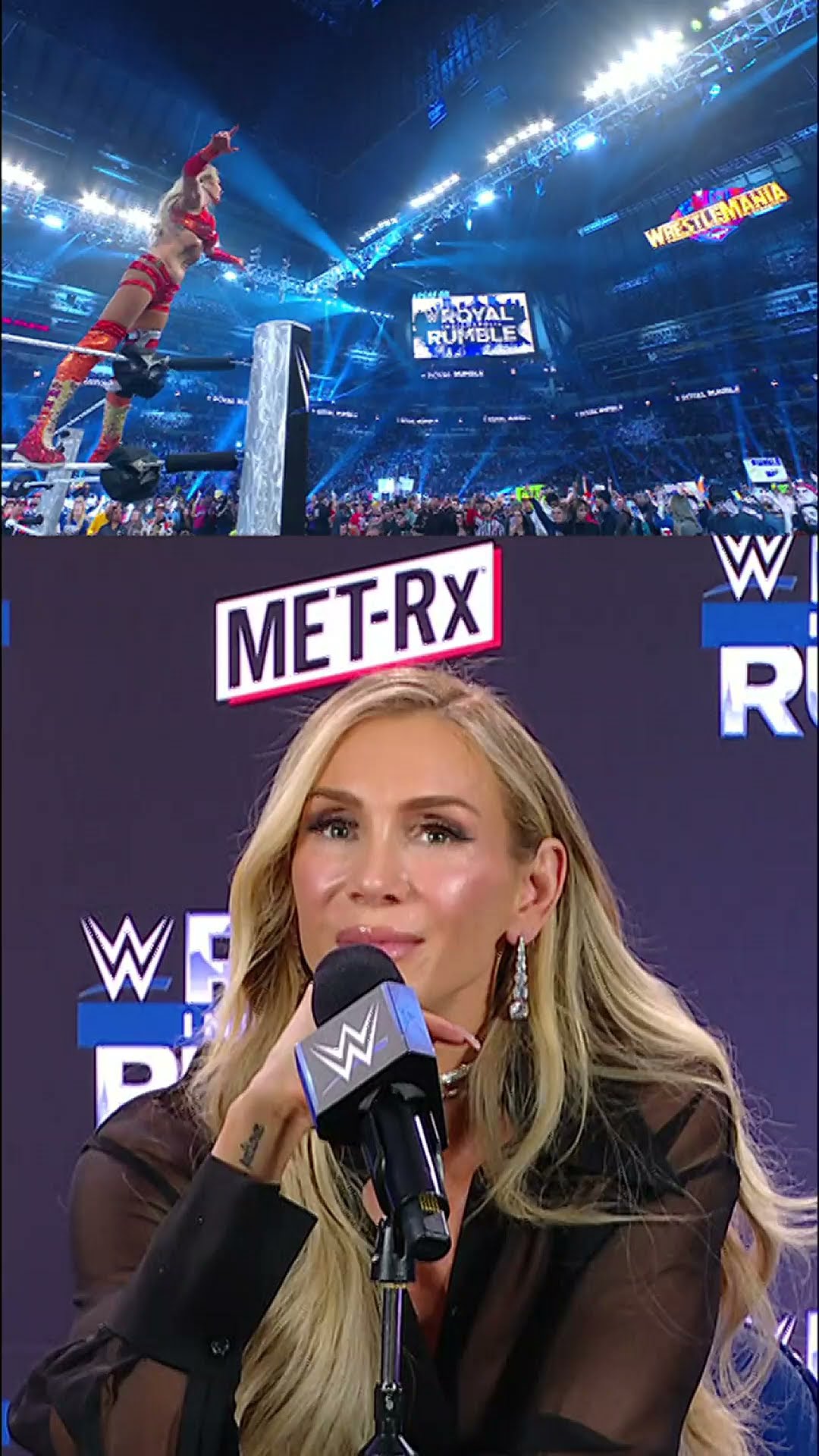 Did she stutter? ? #RoyalRumble