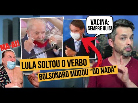 FATOR LULA: BOLSONARO DEFENDE VACINA E MASCARA - SILVIO SANTOS VACINOU Diário Semanal Bruno Motta