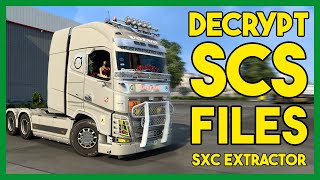 ETS 2 Modding 101: Decrypting SCS files with SXC Extractor 1.47-48