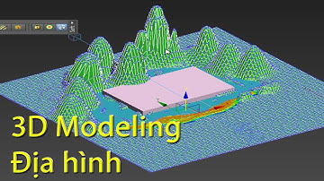 Dựng vẽ 3dsmax rất dễ P1-2  - 3D Modeling Địa Hình, sân khấu, Event cho sự kiện quảng cáo
