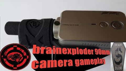 Brainexploder 90mm zoom camera footage