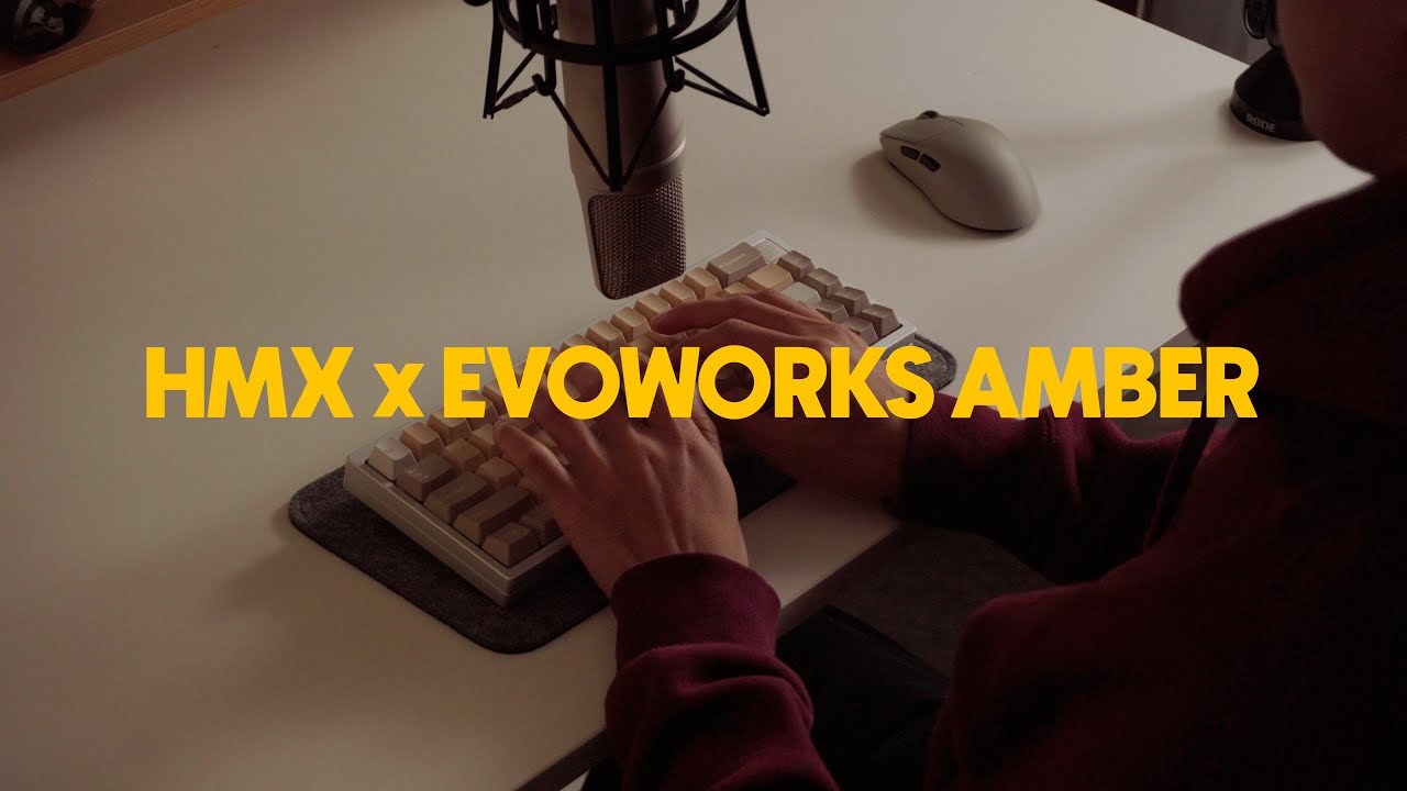 HMX x Evoworks Amber Linear Switches – Divinikey