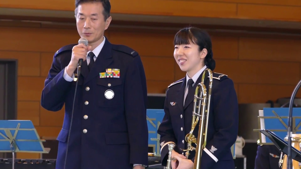 吹奏楽 コンサートマーチ 七色の坂で(自作) 田中裕香3等空曹作曲 航空