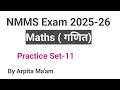 NMMS 2025 Math Quiz | 10 Most Important Questions | Scholarship Exam Preparation By Arpita Ma'am