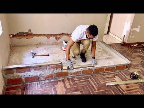 Increíbles Ideas, Cómo hacer una Habitación y un Baño en Casa con Pared de paneles de yeso hqdefault