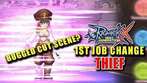 ROX 1st Job Change Thief (Bugged Cut Scene)