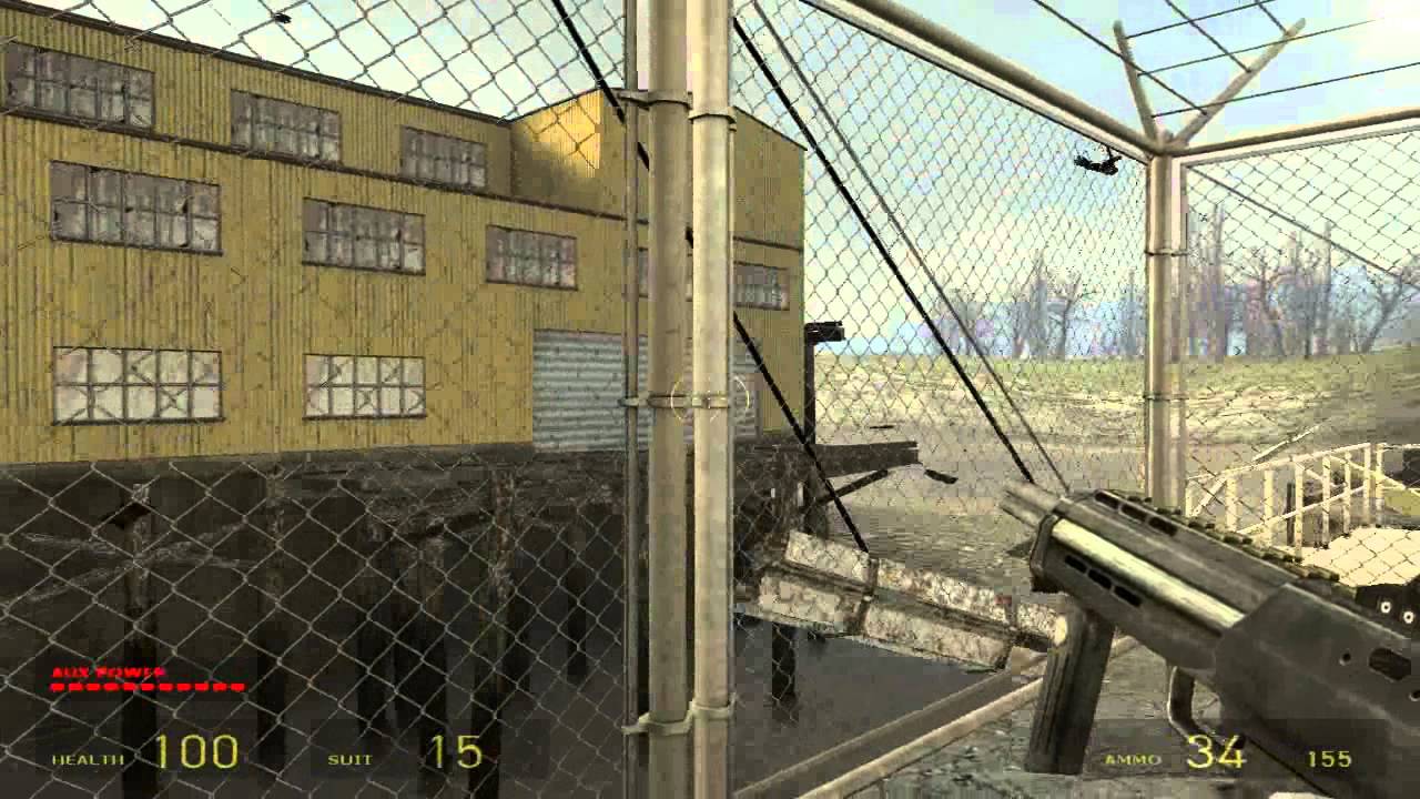 Half Life 2 Walkthrough part 5 Water Hazard - YouTube