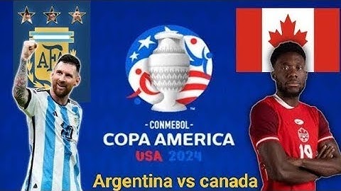 Argentina vs Canada (2-0) Semi Final Highlight. Copa America Cup 2024. #Argentina #Canada #Messi