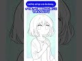 黒髪って塗るの難しくないですか?!メディバンペイント MediBang Paint #shorts
